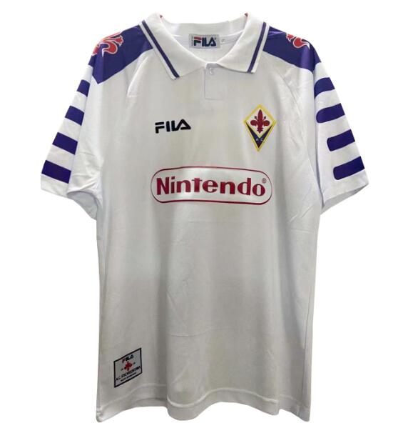 1998 Fiorentina Retro Away Kit Soccer Jersey